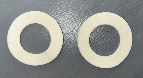 Pieces rond blanc feutre - pieces,